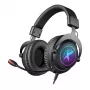 Defender EPIC PRO 7.1 Virtual Surround Sound RGB Gaming ακουστικά με μικρόφωνο, USB, μαύρο