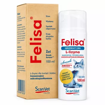 Scanvet Felisa Gel ελέγχου τριχόπτωσης για γάτες, 100 ml