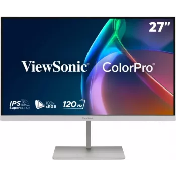 ViewSonic VP2766-2K-W 27 ιντσών QHD IPS 120Hz USB-C Docking-Monitor, Λευκό