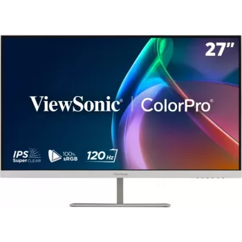 ViewSonic VP2766-2K-W 27 ιντσών QHD IPS 120Hz USB-C Docking-Monitor, Λευκό