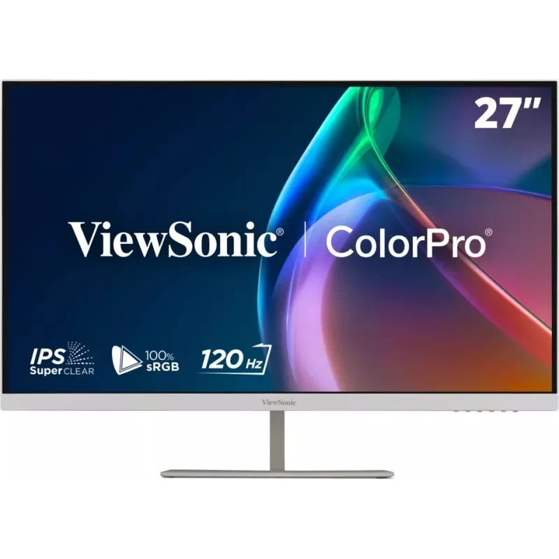ViewSonic VP2766-2K-W 27 ιντσών QHD IPS 120Hz USB-C Docking-Monitor, Λευκό