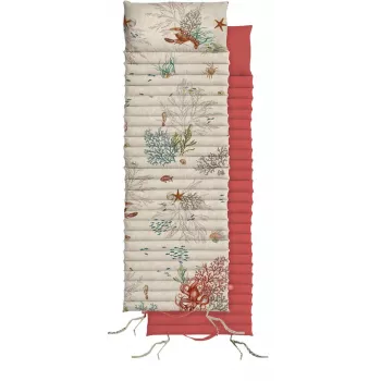 ROSE&TULIPANI SEA LIFE Φουσκωτό χαλάκι παραλίας 180x60x12 cm Πολύχρωμο