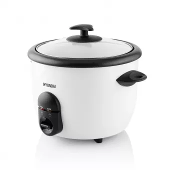 Hyundai HY-RC150 Μηχανή ρυζιού 1,5L 500W Ανοξείδωτο ατσάλι Αντικολλητική εσωτερική κατσαρόλα με λειτουργία διατήρησης θερμότητας