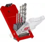 Einhell 38050 Σετ τρυπανιών μπετόν με μύτη καρβιδίου, 5 τεμ. (4-10 mm)