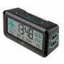 TFA Dostmann 60.2562.01.GB Ξυπνητήρι ραδιοφώνου Μαύρο Ανοιχτό μπλε