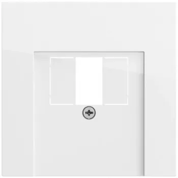 Gira 027670 System 70 Κάλυμμα για TAE και USB, Λευκό γυαλιστερό
