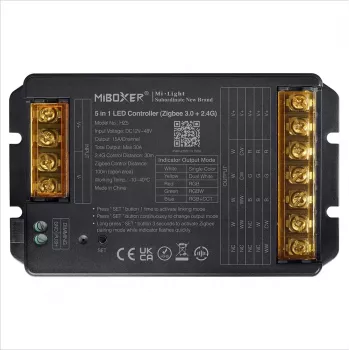Synergy 21 LED Controller σειρά HC 5-in-1 DC12-48V Zigbee 3.0+ 2.4G HP 30A MiLight/Miboxer (HZ5)