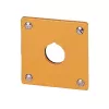 Eaton M22-EY1 Πλάκα στήριξης, Κίτρινο, Αλουμίνιο, IP65, 72 x 72 mm 216542