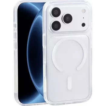 Renkforce iPhone 18 Pro θήκη πλάτης διαφανής συμβατή με MagSafe, επαγωγική φόρτιση RF-7576222