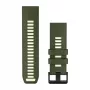 Garmin QuickFit 26 mm σιλικόνης λουράκι ρολογιών - Olive Drab / Lemon 010-14508-01