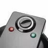 EMERIO WM-131149 βάφλας με αντικολλητική επικάλυψη, χωρίς BPA μαύρο