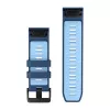 Garmin QuickFit 26 mm σιλικόνης λουράκι ρολογιών – Tidal Blue/Ice Blue 010-14508-00