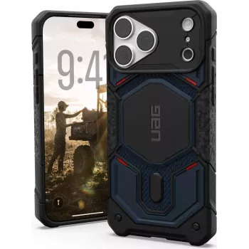 UAG Urban Armor Gear Monarch Pro MagSafe θήκη για Apple iPhone 18 Pro Max/17 Pro Max - Kevlar Mallard (μπλε) 114568113955