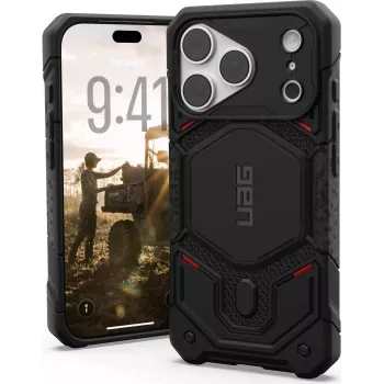UAG Urban Armor Gear Monarch Pro MagSafe θήκη για Apple iPhone 18 Pro/17 Pro - Kevlar μαύρο 114569113940