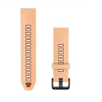 Garmin QuickFit 20 mm σιλικονούχο λουράκι για smartwatch – ροζ / Autumn Orange 010-14506-03