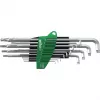 Wiha 366BETSZ13TS σετ κλειδιών Torx με μπίλια, 13 τεμ., Titan γκρι, βάση ErgoStar 40979