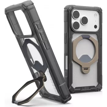 UAG Urban Armor Gear Plasma XTE 360 MagSafe θήκη με Kickstand για Apple iPhone 18 Pro/17 Pro – Ash (Translucent Grey) 114573113136