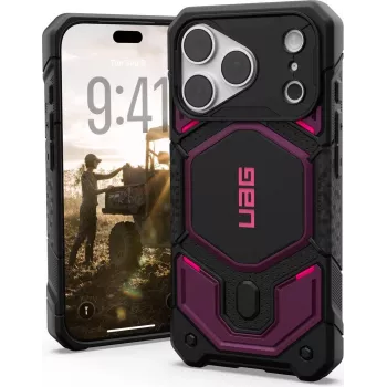 UAG Urban Armor Gear Monarch Pro MagSafe θήκη Limited SYNTH Edition για Apple iPhone 18 Pro/17 Pro Deep Purple 114569114I4I