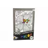 LEAN TOYS Παζλ για χρωματισμό 500 τεμαχίων πεταλούδα