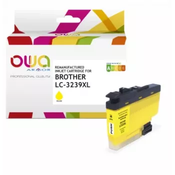 Armor OWA Κίτρινο μελάνι συμβατό με Brother LC3239XLY (3.965 σελίδες)