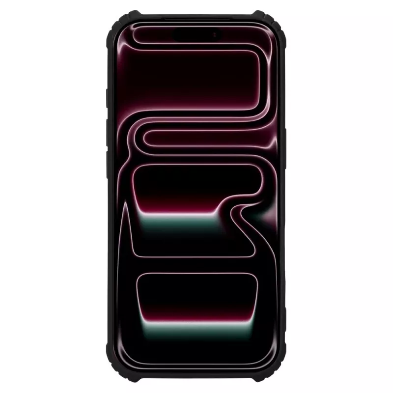 Tactical Back Cover Quantum Stealth iPhone 18 Pro διαφανές/μαύρο