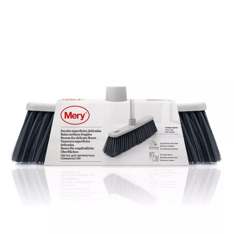 MERY Μαλακή βούρτσα δαπέδου χωρίς στέλεχος, 27 cm (05073401)
