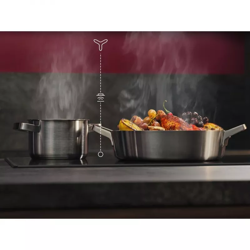 AEG DGE5661HM Ενσωματωμένος απορροφητήρας 55 cm Ανοξείδωτο ατσάλι