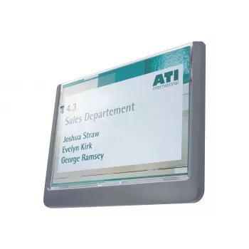 DURABLE Click Sign πινακίδα πόρτας 149x105,5 mm τοποθέτηση με κόλλα/βίδα γραφίτης