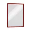 DURABLE DURAFRAME MAGNETIC A3 κόκκινο συσκευασία 5 τεμ. μαγνητικό πλαίσιο παρουσίασης