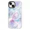 Evelatus Apple iPhone 15 Plus θήκη PC+TPU με MagSafe – Custom Marble Purple