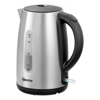 Bartscher 200095 1,7L ανοξείδωτος ασύρματος βραστήρας 2200W Ασημί