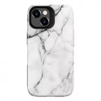 Evelatus Apple iPhone 15 Plus θήκη Armor TPU+PC Μάρμαρο Λευκό