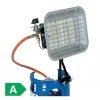 DEDRA Θερμοπομπός υγραερίου για φιάλη 4,6kW