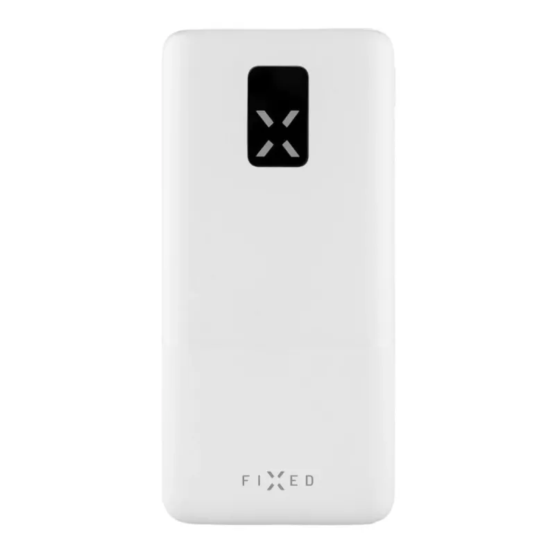 Fixed Zen 20 Powerbank 20000 mAh με οθόνη LCD και έξοδο PD 20W - Λευκό FIXZEN-20-WH