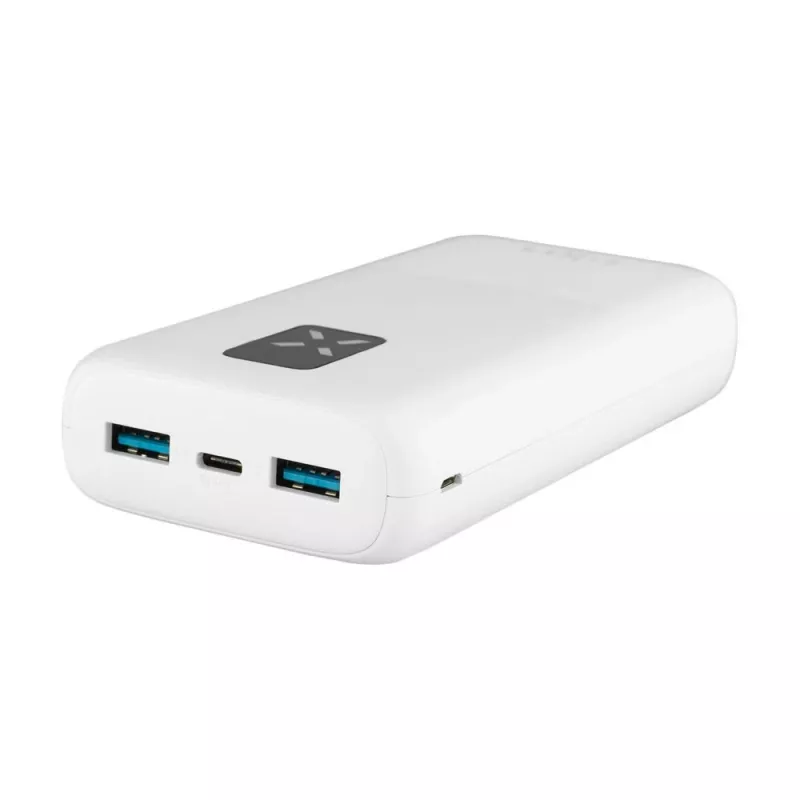 Fixed Zen 20 Powerbank 20000 mAh με οθόνη LCD και έξοδο PD 20W - Λευκό FIXZEN-20-WH