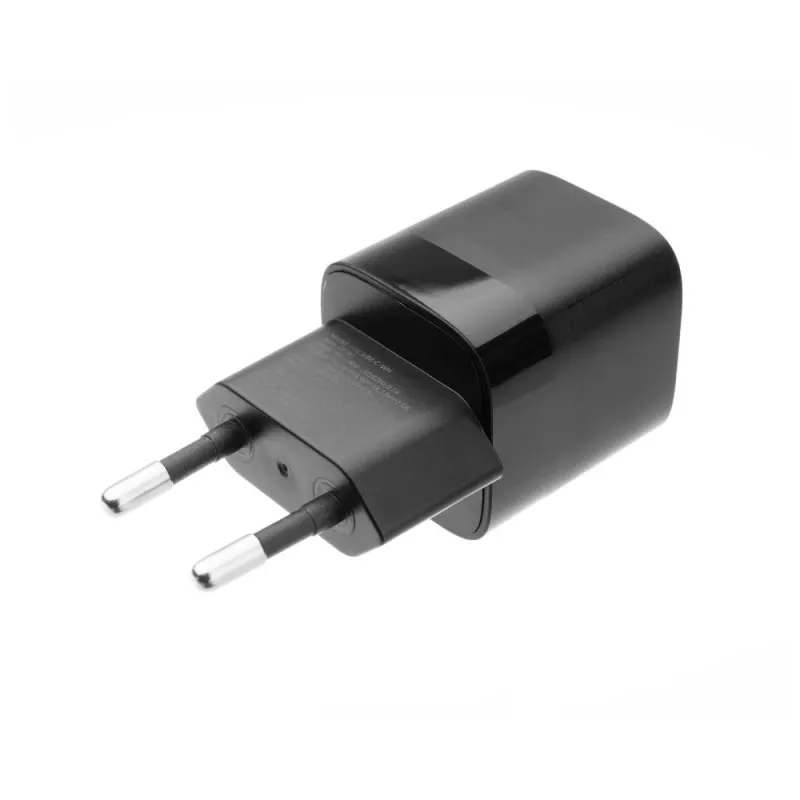 Fixed Mini Επιτοίχιος φορτιστής με έξοδο USB-C και υποστήριξη PD, 30W - Μαύρο FIXC30M-C-BK