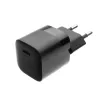 Fixed Mini Επιτοίχιος φορτιστής με έξοδο USB-C και υποστήριξη PD, 30W - Μαύρο FIXC30M-C-BK