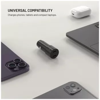 Fixed Dual-USB-C Φορτιστής αυτοκινήτου 65W PD 3.0
