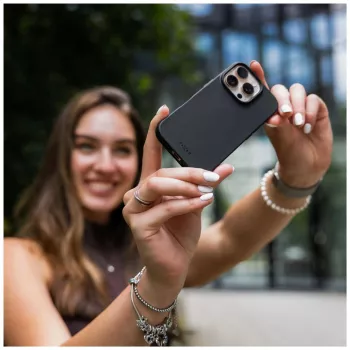 Fixed ReStory Θήκη πλάτης για Apple iPhone 16e, TPU, Μαύρο
