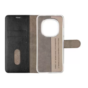 Fixed Opus Book Case για Xiaomi Redmi Note 15 Pro 5G - Δερμάτινη, Μαύρη