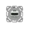 BUSCH-JAEGER Πρίζα συνδρομητή οπτικών ινών 0244/22SC UP, SC Simplex, 2 θύρες, Χωνευτή, Alpinweiß (2CKA000230A0487)