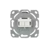Busch-Jaeger Επιτοίχια πρίζα οπτικών ινών LC Duplex, Χωνευτή, 2CKA000230A0486