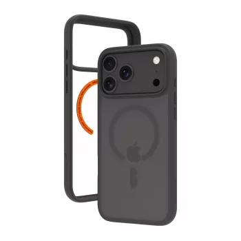 DBRAMANTE1928 Grenen Ultra D3O MagSafe Θήκη iPhone 18 Pro Max / 17 Pro Max - Μαύρη