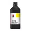 Marabu Textil Χρώμα υφασμάτων, Μαύρο, 500 ml, υδατοδιαλυτό, για ανοιχτόχρωμα υφάσματα, ανθεκτικό στο πλύσιμο έως 40°C 17160075073