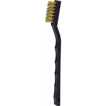 KS TOOLS Βούρτσα καθαρισμού μπουζί από ορειχάλκινο σύρμα, 2 σειρών, 170mm (201.2316)
