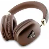 GUESS Ασύρματα ακουστικά over-ear Bluetooth 5.3 με 4G Triangle Logo, Καφέ