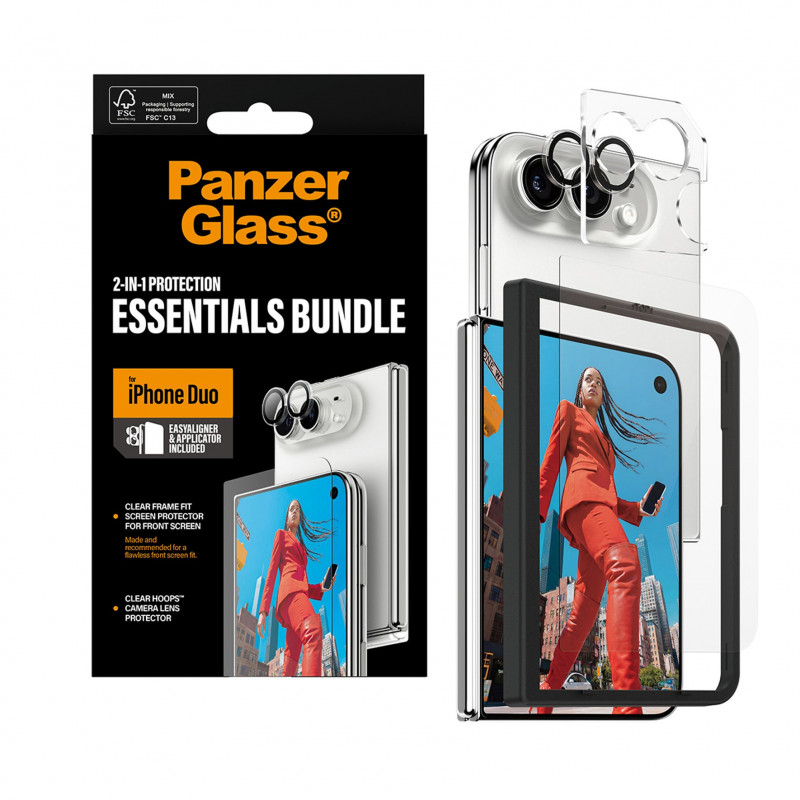 PanzerGlass 2-in-1 Essentials Bundle για iPhone 15 Pro Max