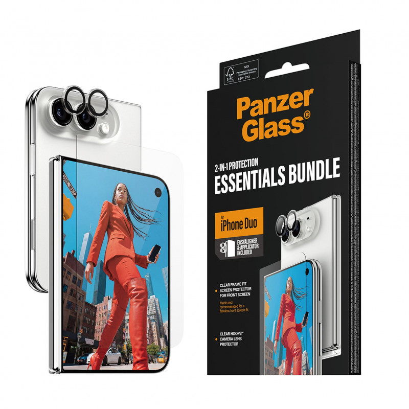 PanzerGlass 2-in-1 Essentials Bundle για iPhone 15 Pro Max