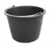 Bradas KTW16 16L Κουβάς PVC, Μαύρος, Στρογγυλός, με Μεταλλική Λαβή και Εσωτερική Κλίμακα