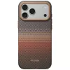 PITAKA Summa Θήκη για iPhone 18 Pro Max / 17 Pro Max – Θήκη κινητού Sunset Aramidfaser MagSafe